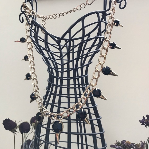 Chunky spike necklace - Picture 3 of 3